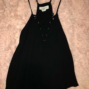 Forever 21 lace up cami
